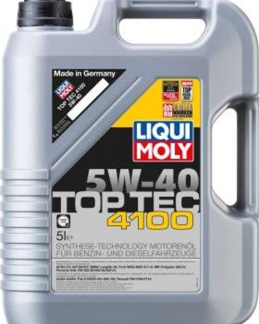 Liqui Moly 9511 - MOTOR Г–L.5W-40 TOP TEC 4100 5L