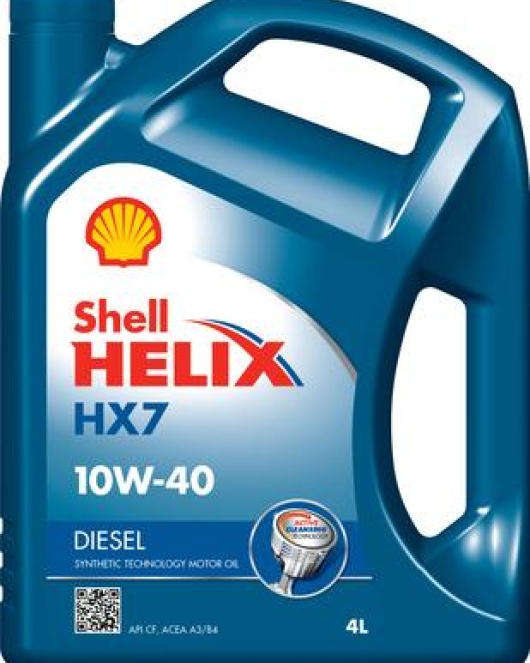 Shell 550046310 - OLEJ 10W-40 SHELL HELIX DIESEL HX7 D-4L