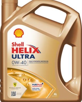 Shell 550065927 - OEL SHELL 0W40 4L HELIX ULTRA