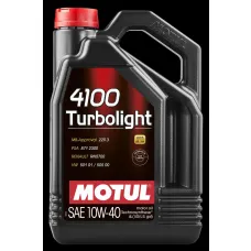 Motul 109462 - OLEJ SIL.10W-40 MOTUL TURBOLIGHT -4L