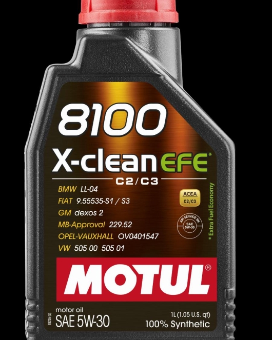 Motul 109470 - MOTOR Г–L.5W-30 MOTUL 8100 X-CLEAN EFE-1L