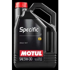 Motul 109841 - OLEJ SIL.5W-30 MOTUL SPECIFIC 17 -5L