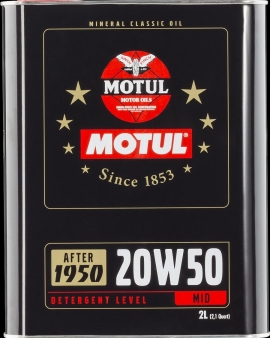 Motul 104511 - OEL MOTUL 20W50 2L CLASSIC OIL