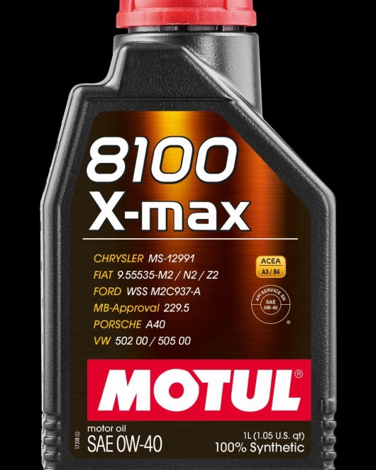 Motul 104531 - MOTOR Г–L 0W-40 MOTUL 8100 X-MAX -1L