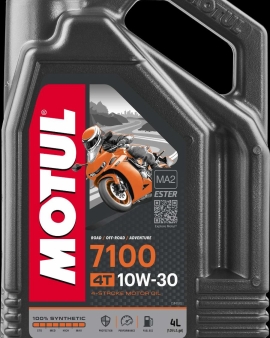 Motul 104090 - MOTOR Г–L 10W-30 MOTUL 7100 ESTER 4T-4L