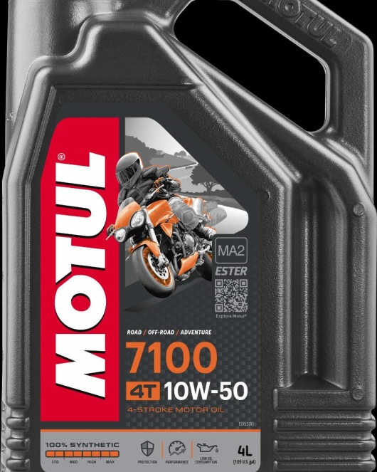 Motul 104098 - MOTOR Г–L 10W-50 7100 ESTER 4T-4L