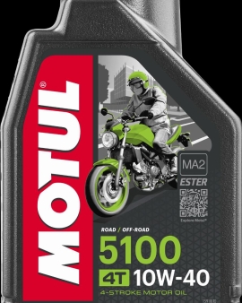 Motul 104066 - MOTOR Г–L 10W-40 MOTUL 5100 ESTER 4T-1L