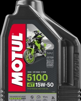 Motul 104082 - MOTOR Г–L 15W-50 MOTUL 5100 ESTER 4T-2L