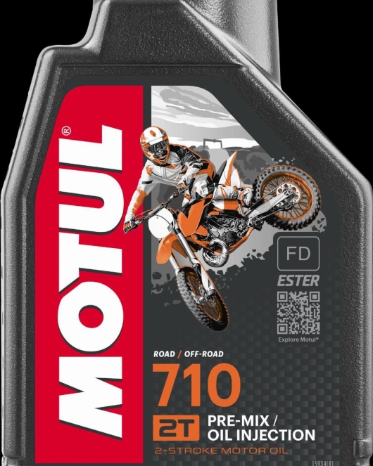 Motul 104034 - OEL MOTUL 2T 1L 710 - MOTORRAD