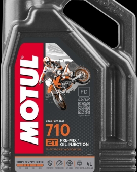 Motul 104035 - OL MOTUL 2T 4L 710 - MOTORRAD