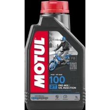 Motul 104024 - OEL MOTUL 100 2T 1L MINERAL -