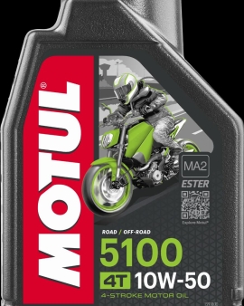 Motul 104074 - MOTOR Г–L 10W-50 MOTUL 5100 ESTER 4T-1L