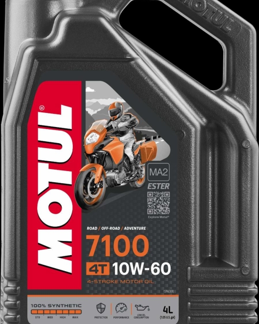 Motul 104101 - MOTOR Г–L 10W-60 MOTUL 7100 ESTER 4T-4L