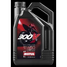 Motul 104129 - MOTOR Г–L 15W-50 MOTUL300V FACTORY.4T-4L