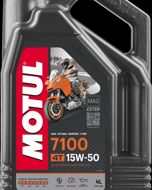 Motul 104299 - MOTOR Г–L 15W-50 MOTUL 7100 ESTER 4T-4L