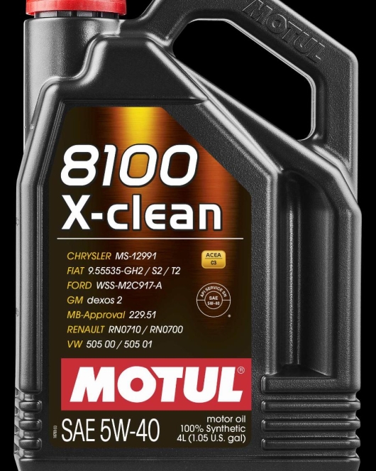 Motul 104720 - MOTOR Г–L 5W-40 MOTUL 8100 C-CLEAN C3-4L