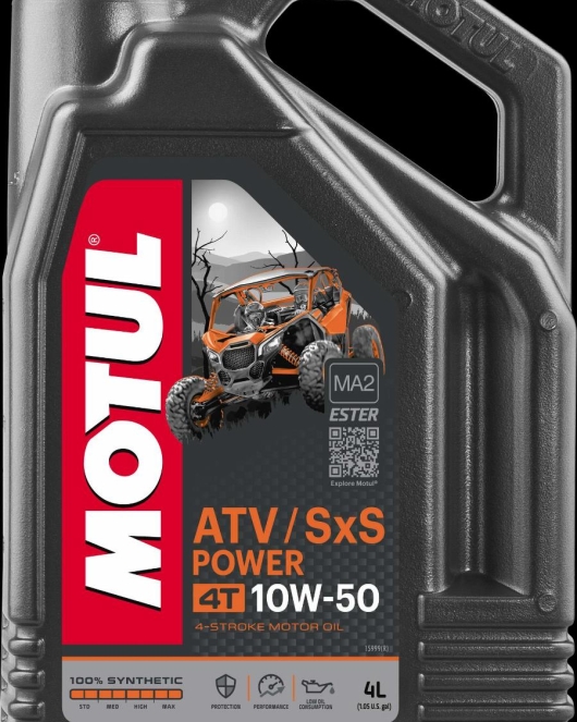 Motul 105901 - MOTOR Г–L 10W-50 MOTUL ATV SXS POW 4T-4L