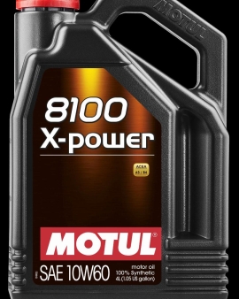 Motul 106143 - MOTOR Г–L 10W-60 MOTUL 8100 X-POWER -4L