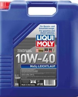 Liqui Moly 1089 - MOTOR Г–L.10W-40 MOS2 LEICHTLAUF SUPER 20