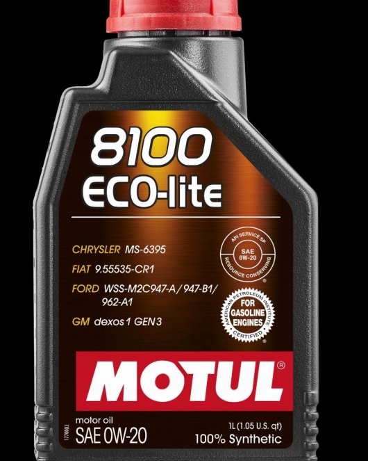 Motul 108534 - MOTOR Г–L 0W-20 MOTUL 8100 ECO-LITE -1L