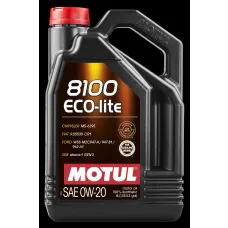 Motul 108535 - OLEJ SIL.0W-20 MOTUL 8100 ECO-LITE -4L