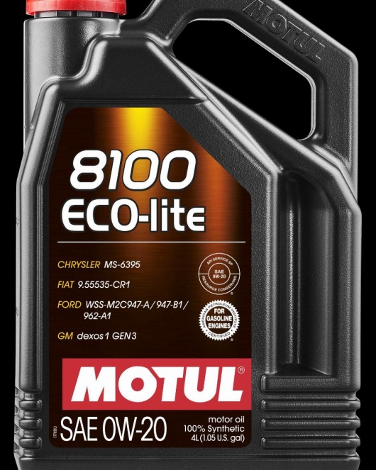 Motul 108535 - OLEJ SIL.0W-20 MOTUL 8100 ECO-LITE -4L