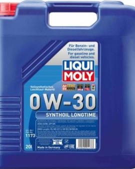 Liqui Moly 1173 - MOTOR Г–L.0W-30 SYNTHOIL LONGTIME 20L