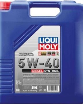 Liqui Moly 1342 - MOTOR Г–L.5W-40 DIESIEL SYNTHOIL 20L