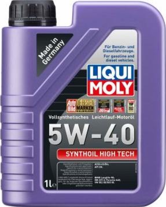 Liqui Moly 1855 - MOTOR Г–L.5W-40 SYNTHOIL HIGH TECH 1L