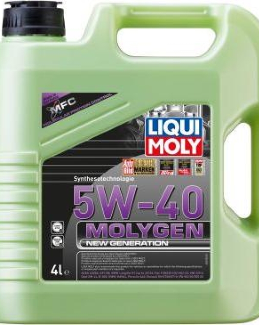 Liqui Moly 8578 - MOTOR Г–L.5W-40 MOLYGEN NEW GENERATION 4L