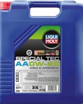 Liqui Moly 8071 - MOTOR Г–L. 0W-20 SPECIAL TEC AA 20L