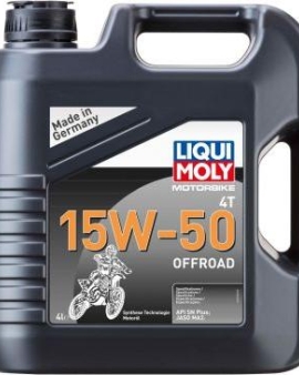 Liqui Moly 3058 - OLEJ 15W-50 LIQUI MOLY 4T OFFROAD -4L