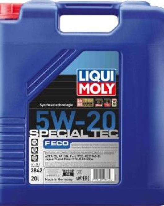 Liqui Moly 3842 - MOTOR Г–L.5W-20 SPECIAL TEC F ECO 20L