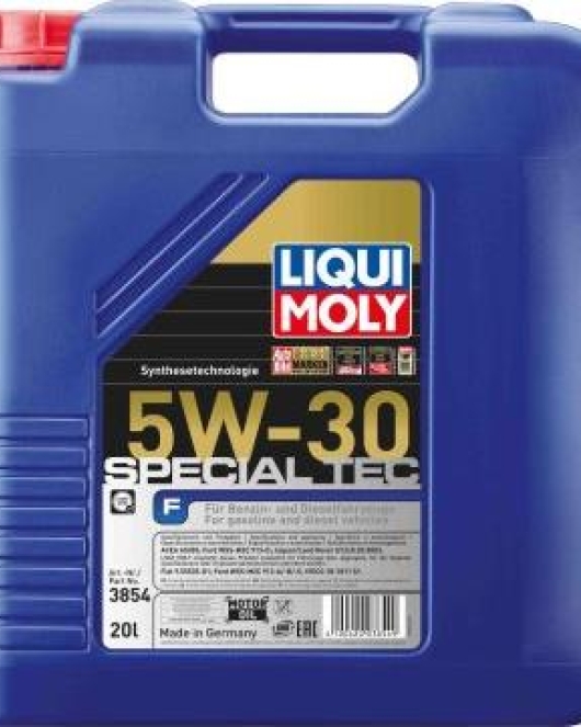 Liqui Moly 3854 - MOTOR Г–L.5W-30 SPECIAL TEC F 20L