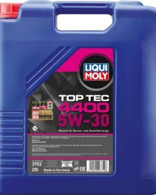 Liqui Moly 3752 - MOTOR Г–L.5W-30 TOP TEC 4400 20L