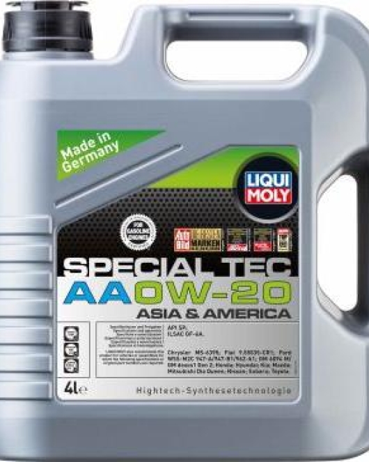 Liqui Moly 9705 - MOTOR Г–L. 0W-20 SPECIAL TEC AA 4L