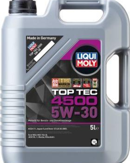 Liqui Moly 2318 - MOTOR Г–L.5W-30 TOP TEC 3500 5L